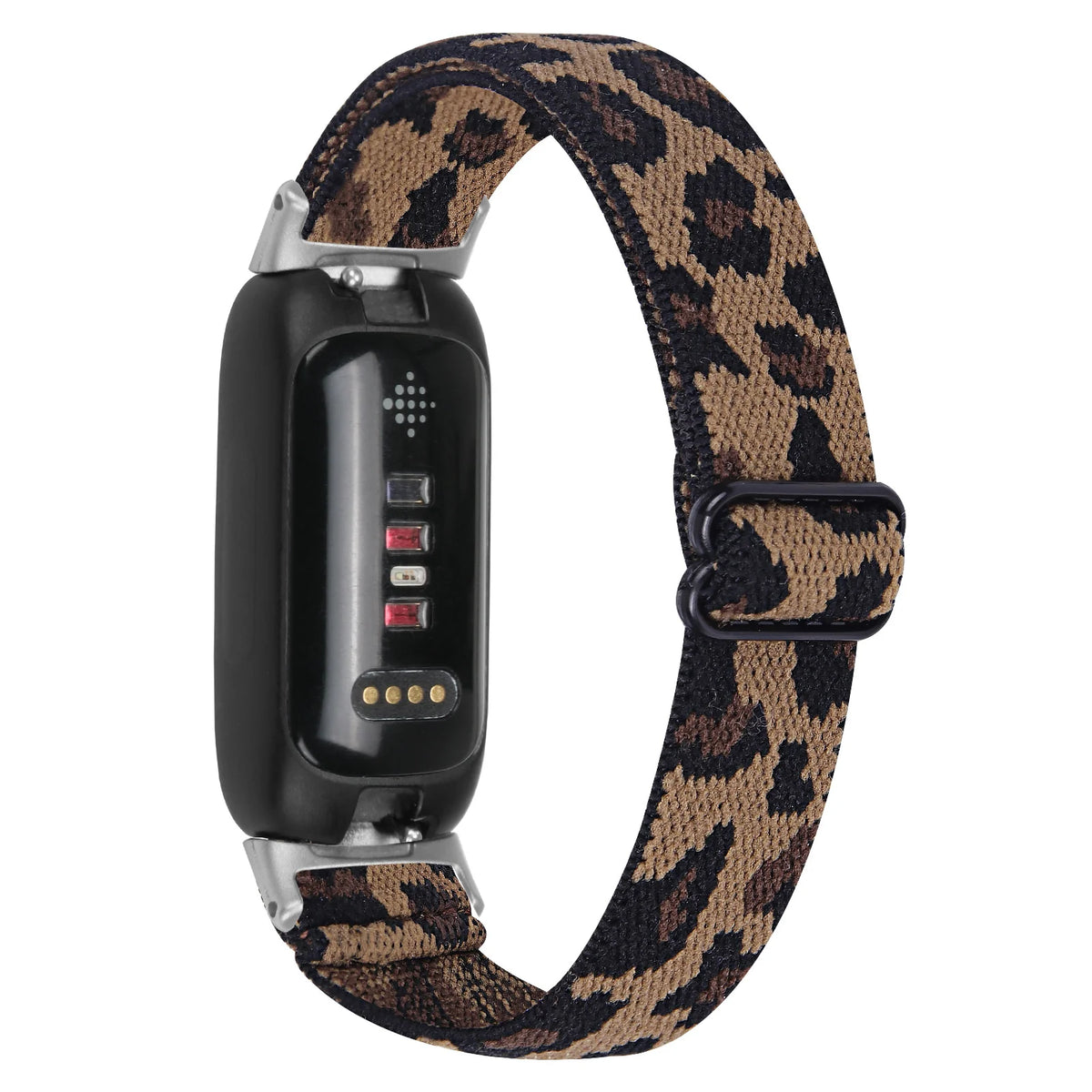 Fitbit Luxe Adjustable Stretch Nylon Band - Leopard Print