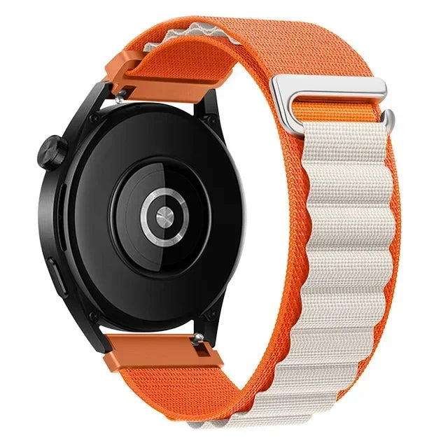 Motorola Moto Alpine-Style Nylon Loop Band — Orange / Starlight