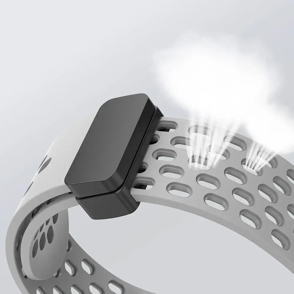 Amazfit Perforated Silicone Band with Magnetic Clasp - Oval perforation detail