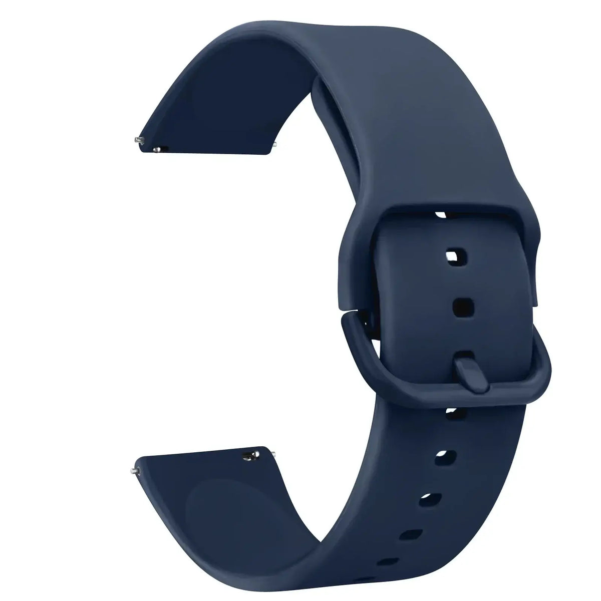 Amazfit Silicone Watch Band with Matching Buckle - Navy Blue