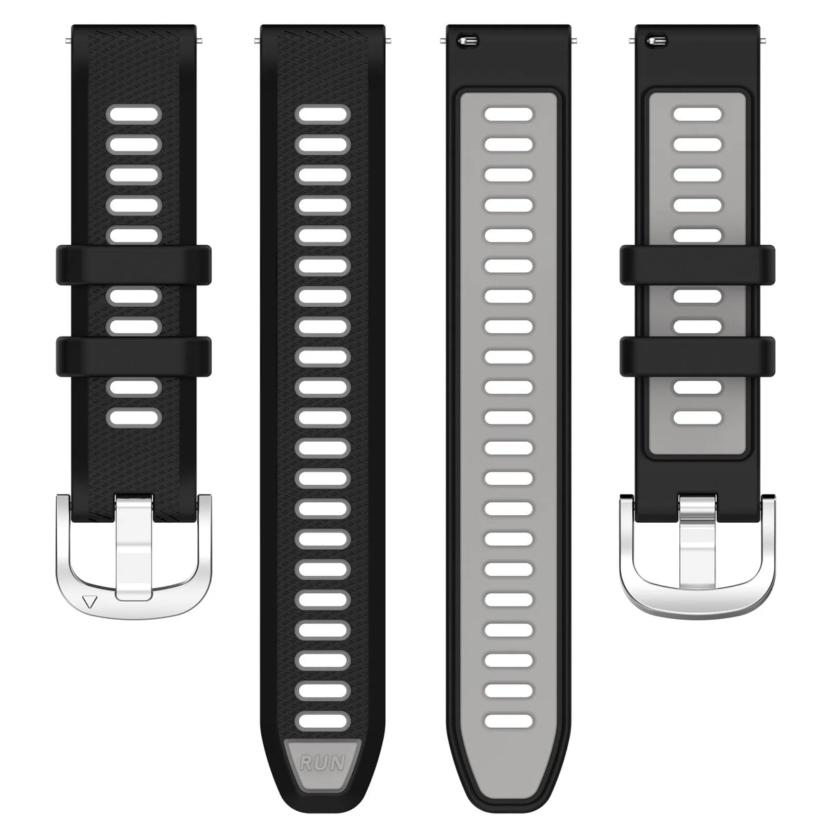 Silicone band underside and buckle for COROS – BandsCo Straps