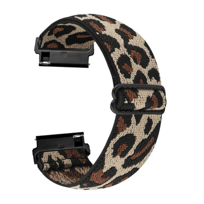 Garmin 18/20/22mm Quick Release Elastic Nylon Band — material detail