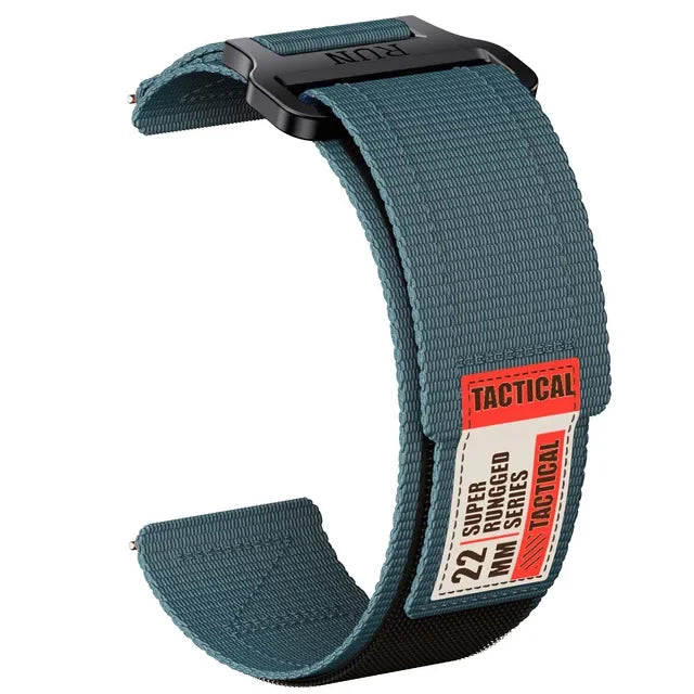COROS Tactical Nylon Sport Loop Watch Band - Slate Blue