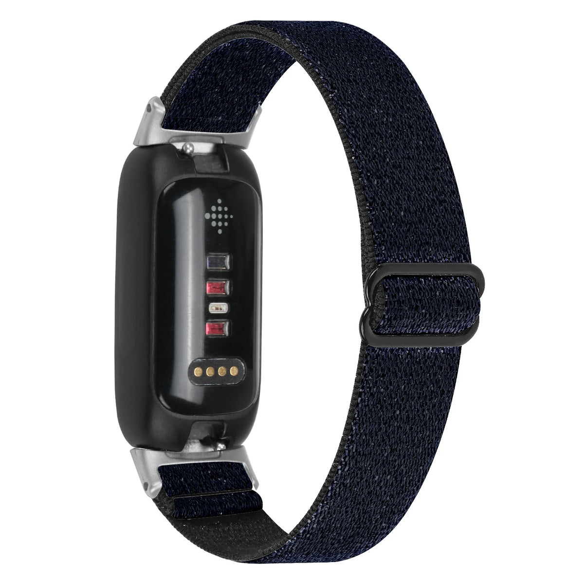 Fitbit Luxe Adjustable Stretch Nylon Band - Shimmer Black