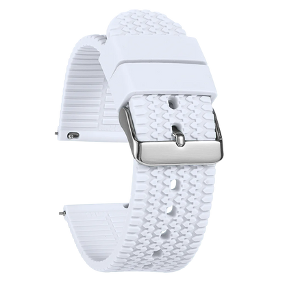 Garmin Tread Pattern Silicone Band in White