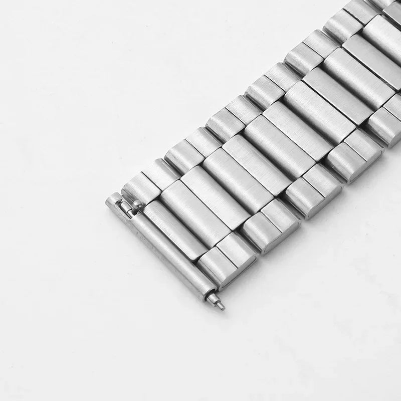 COROS Aluminum Alloy Link Watch Band - Silver link construction