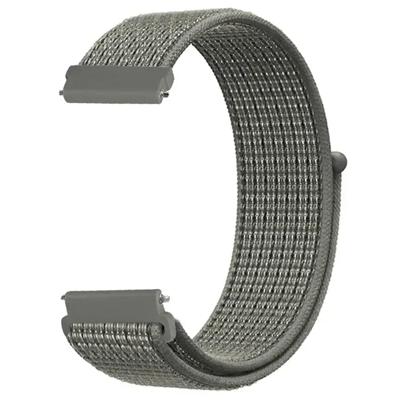 Amazfit Adjustable Nylon Sport Loop Band — Spruce Gray