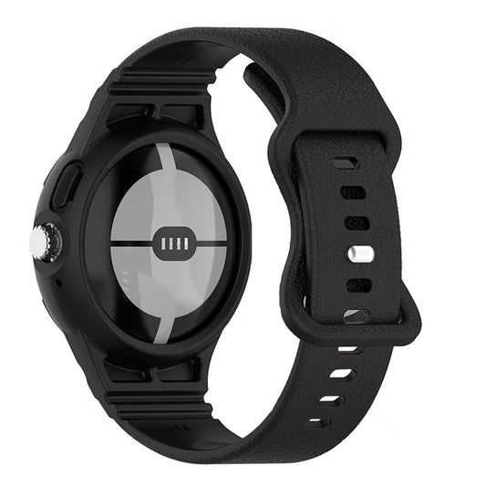 Google Pixel Watch 3, 2 and 1 41mm Silicone Band with Built-In Case