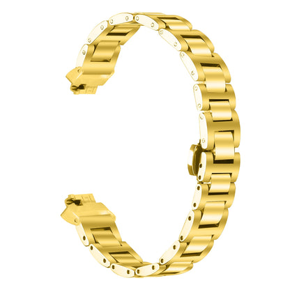 Gold Fitbit Inspire 2, Inspire HR and Ace 3 Stainless Steel Link Band