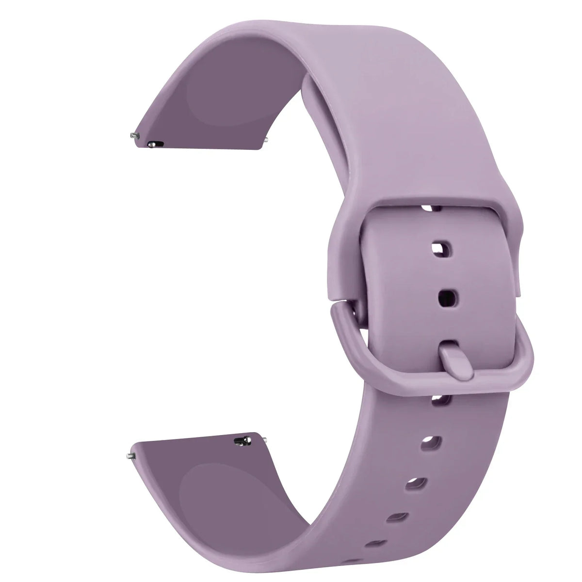 Motorola Moto Silicone Watch Band with Matching Buckle — Lavender
