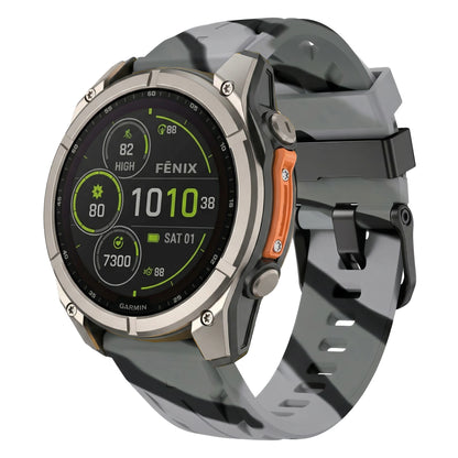 Garmin QuickFit 22/26mm Textured Silicone Band, Solid or Camo — product detail