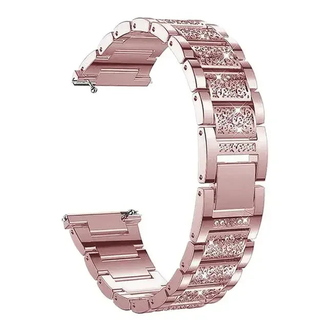 Garmin Women's Rhinestone Link Bracelet in Pink
