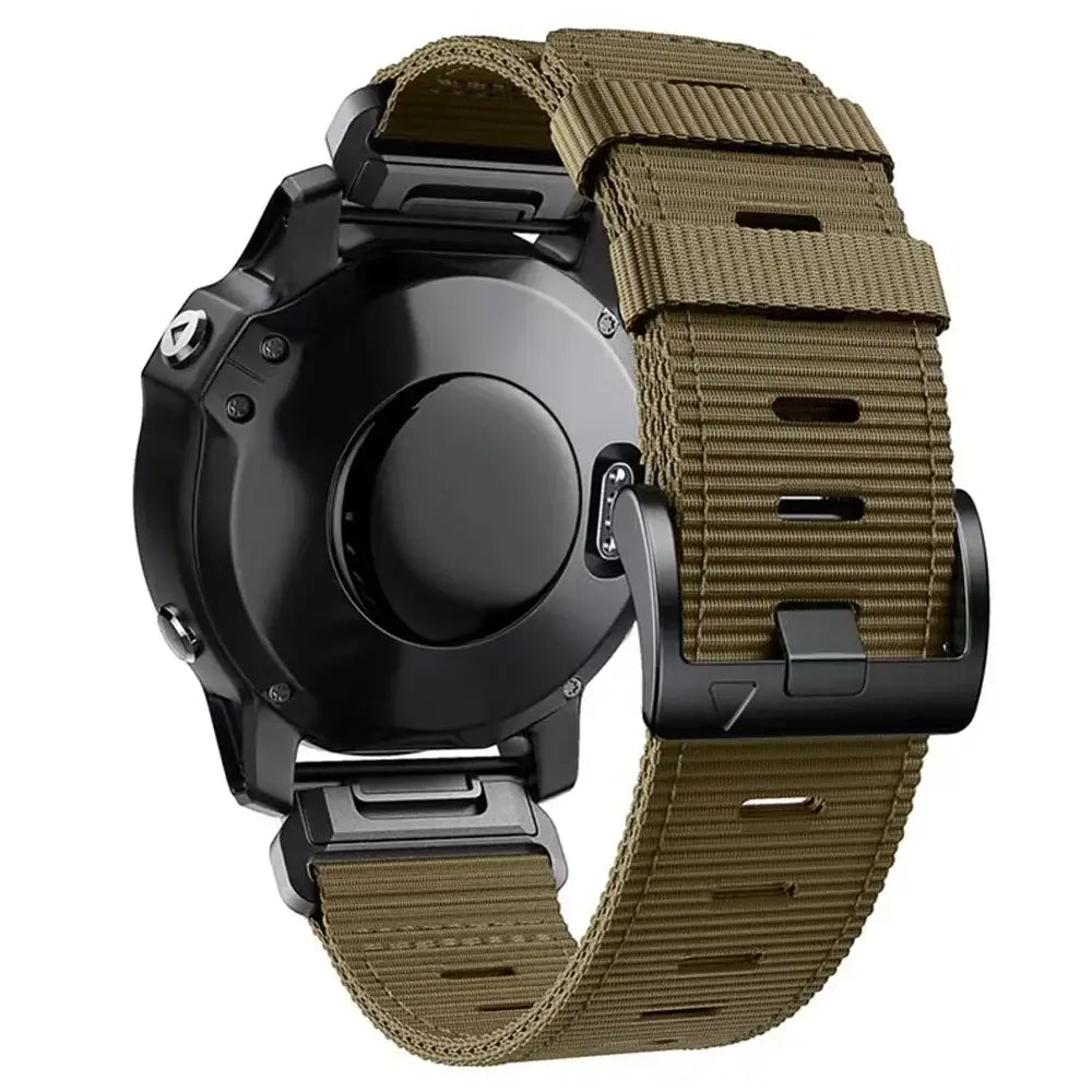 Garmin QuickFit Tactical Nylon Band in Khaki
