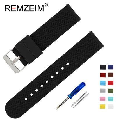 Garmin Textured Silicone Sport Band in Black