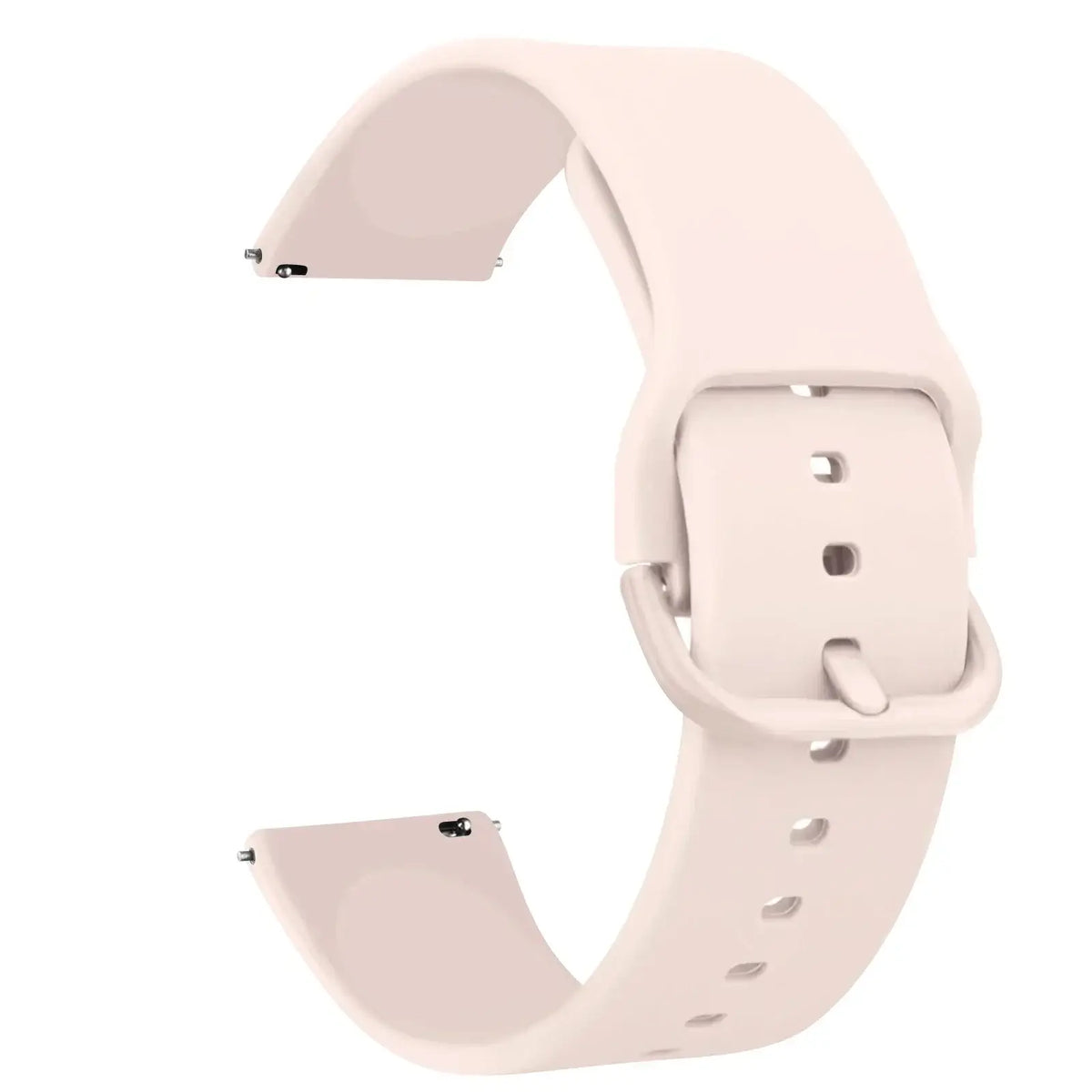 Amazfit Silicone Watch Band with Matching Buckle - Light Pink