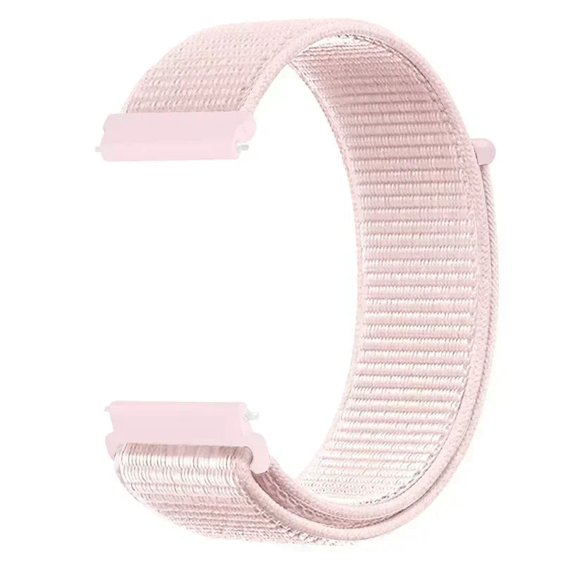 Motorola Moto Woven Nylon Hook-and-Loop Band — Pale Pink