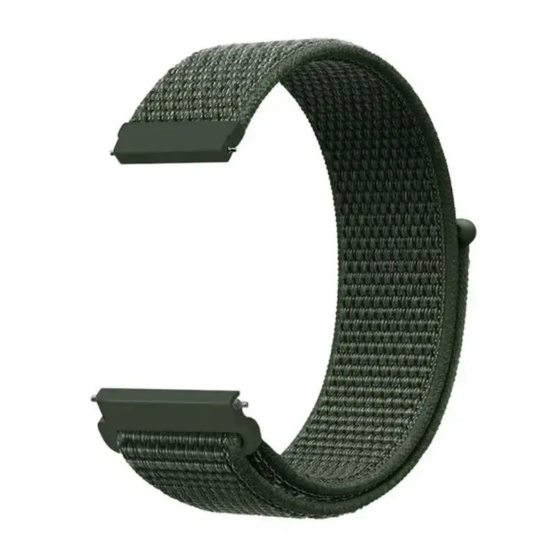 Amazfit Adjustable Nylon Sport Loop Band — Forest Green