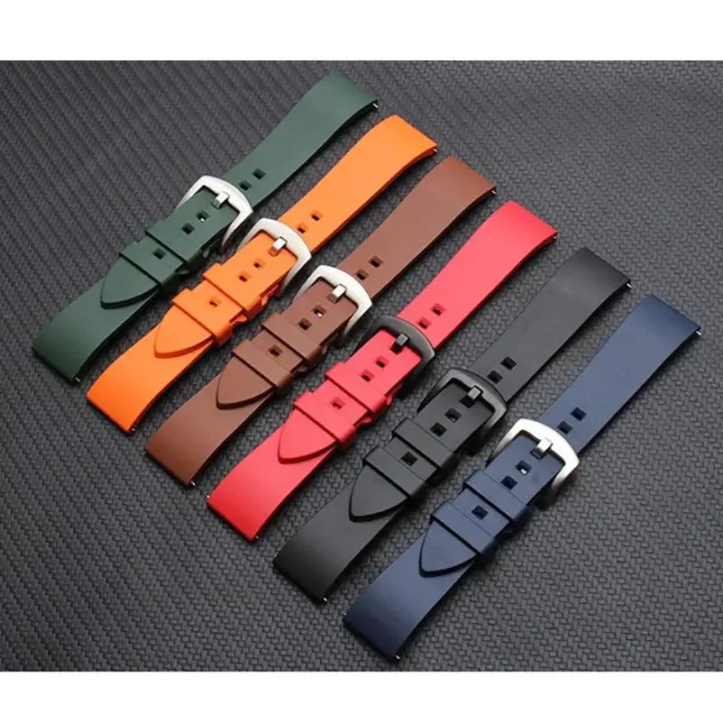 Smooth silicone band color options for Suunto – BandsCo Straps