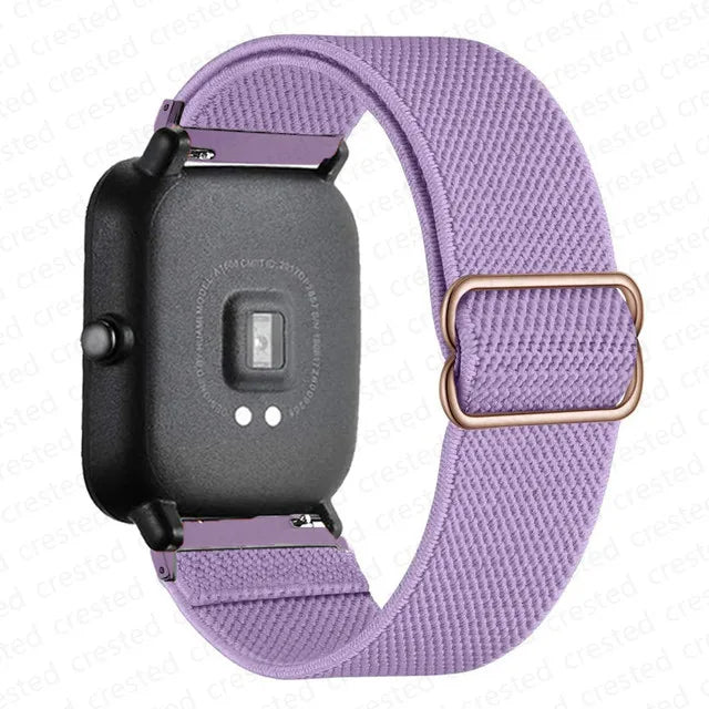 COROS Adjustable Elastic Fabric Watch Band - Lilac