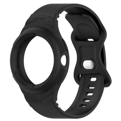 Black Google Pixel Watch 3, 2 and 1 41mm Silicone Band with Built-In Case