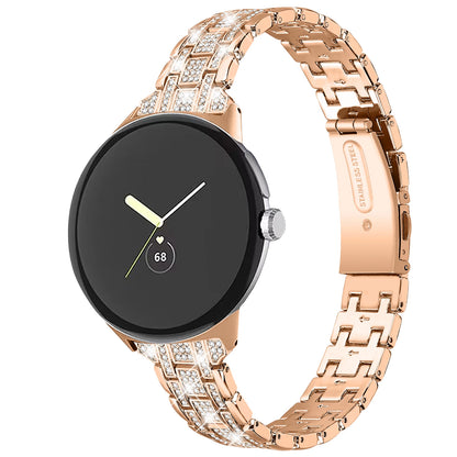 Google Pixel Watch 5, 4 and 3 41mm Crystal Link Bracelet Band — product detail