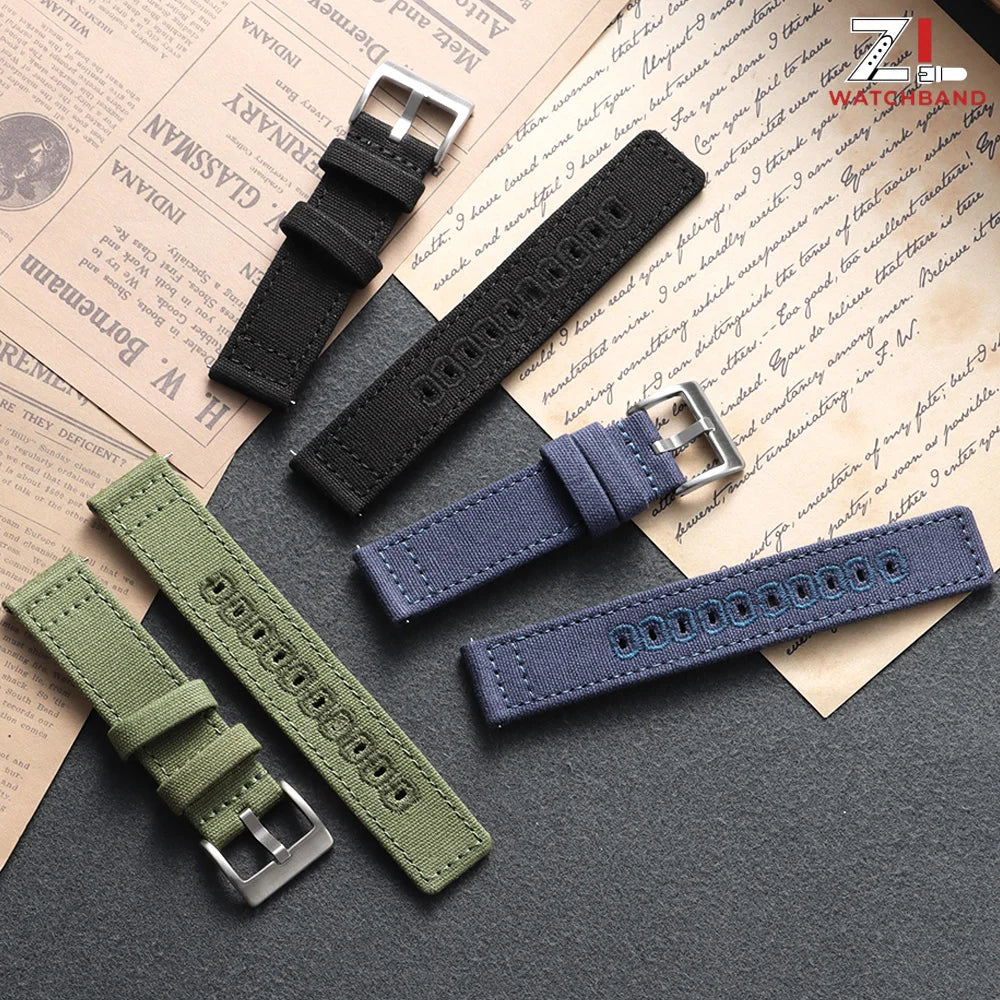 Garmin Stitched Canvas Nylon Band in several colors