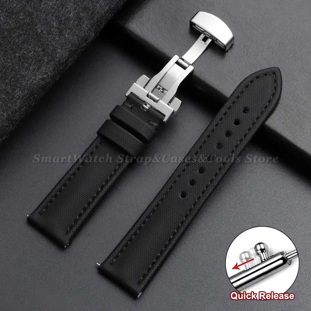 Garmin Sailcloth Band in Black