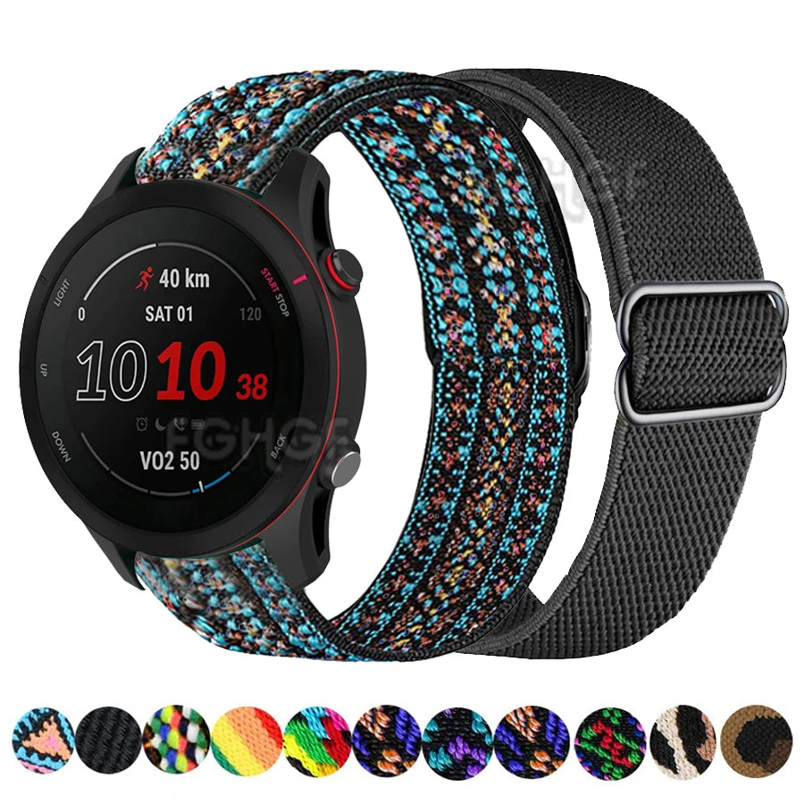 Garmin 18/20/22mm Quick Release Elastic Nylon Band