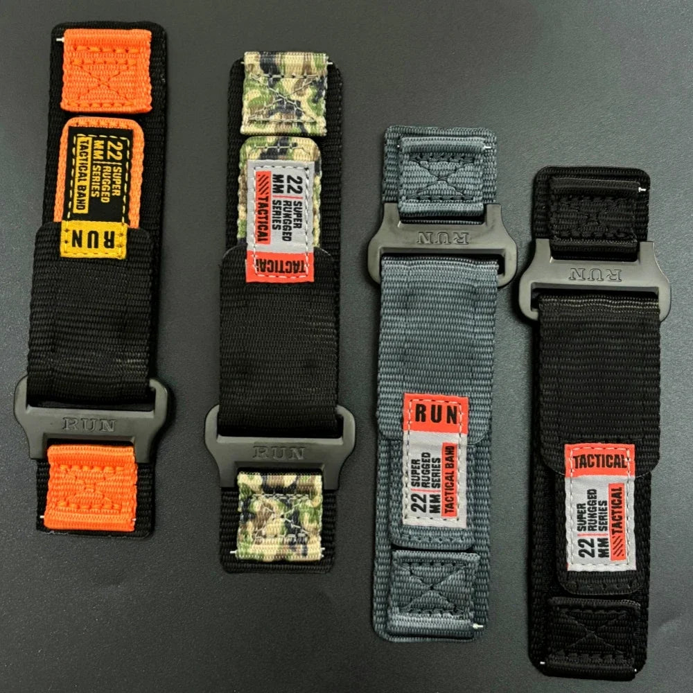 COROS Tactical Nylon Sport Loop Watch Band - Nylon straps and patch selection