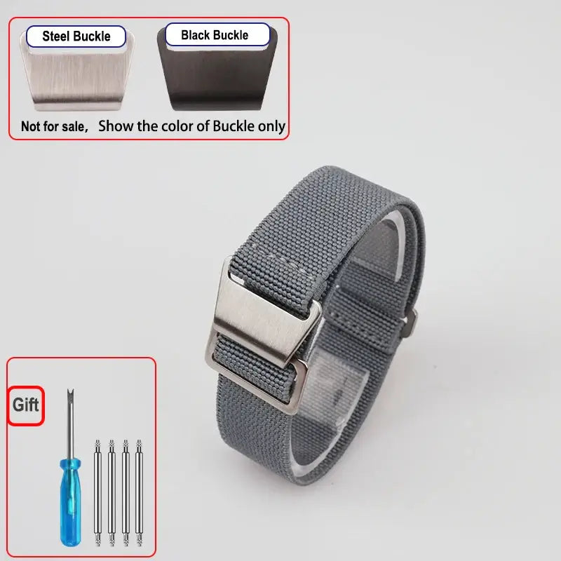 Amazfit Elastic Nylon Parachute Watch Band - Gray