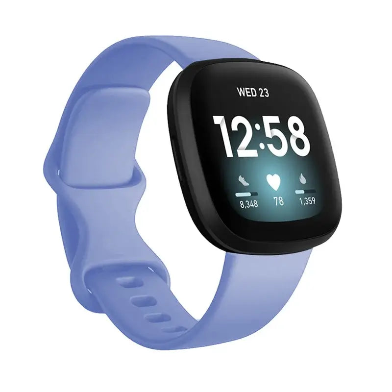 Fitbit Versa & Sense Silicone Double-Loop Band - Periwinkle