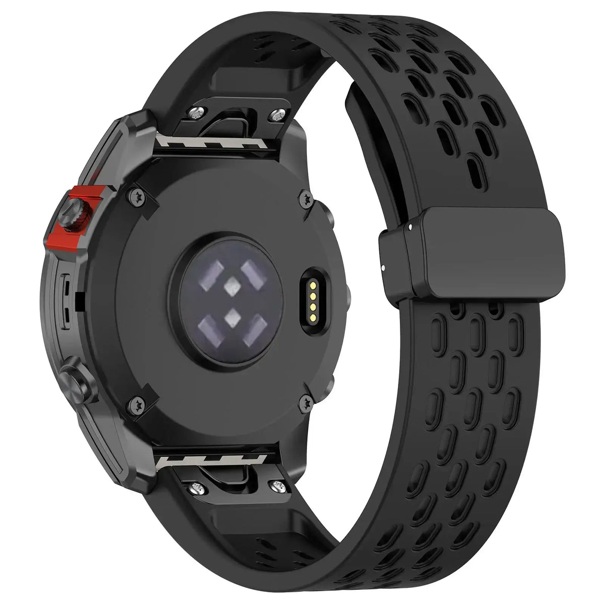 Garmin QuickFit Perforated Silicone Band in Black