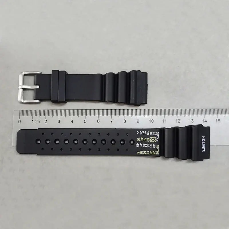TicWatch Silicone Dive-Style Band - Strap length illustration