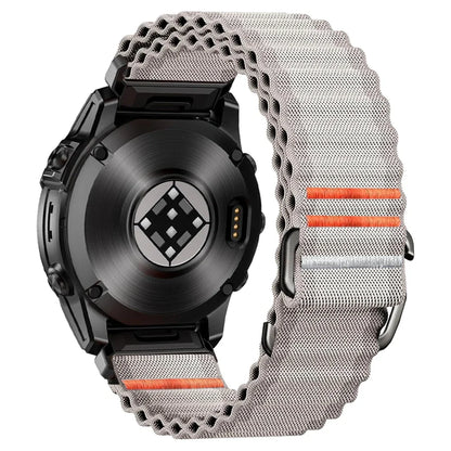 Starlight Garmin QuickFit 22/26mm Canvas Nylon Loop Band