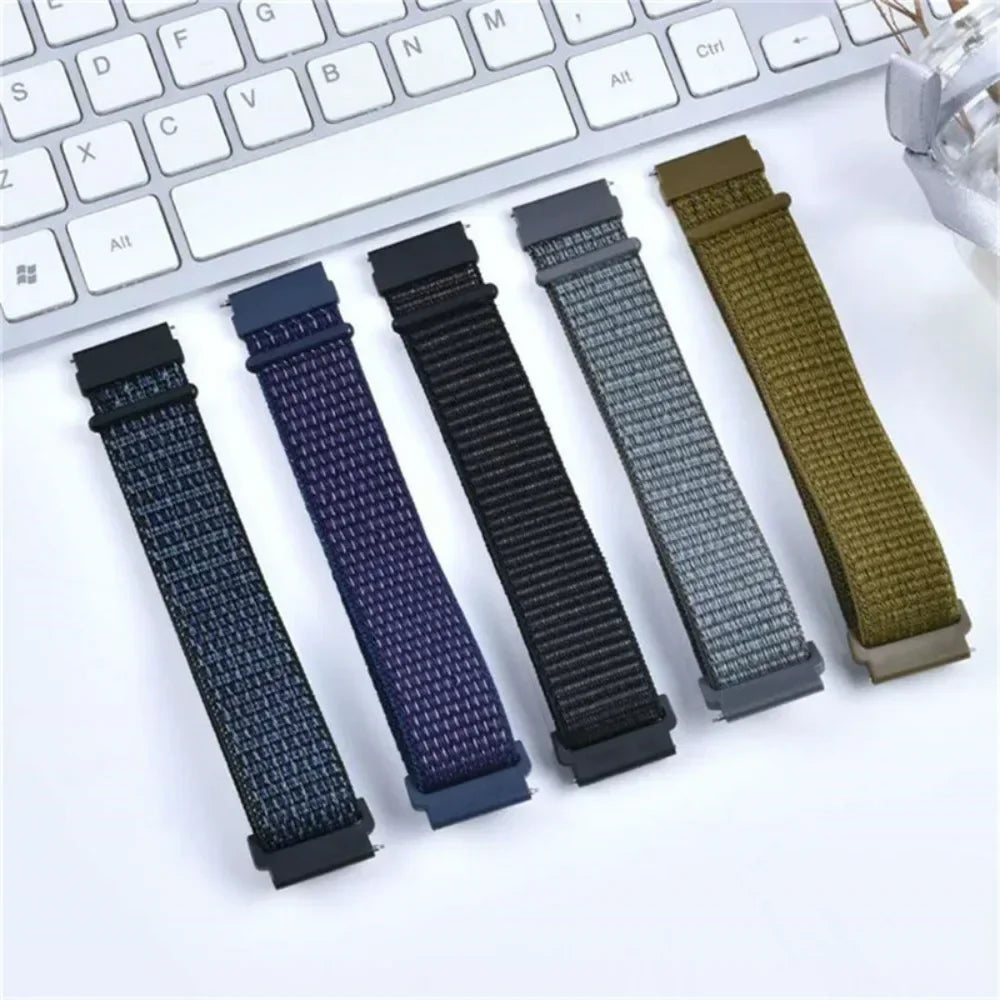 COROS Adjustable Nylon Loop Watch Band in Colors & Camo - Nylon loop color selection
