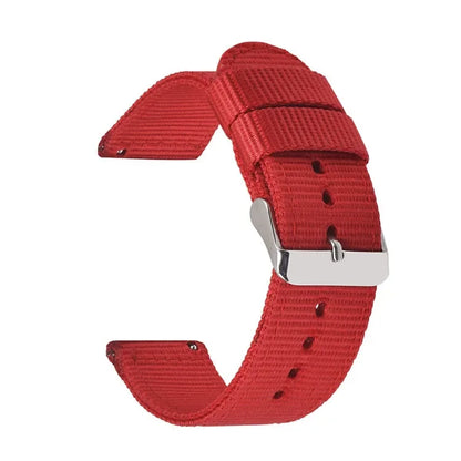 Garmin Woven Nylon Band in Red