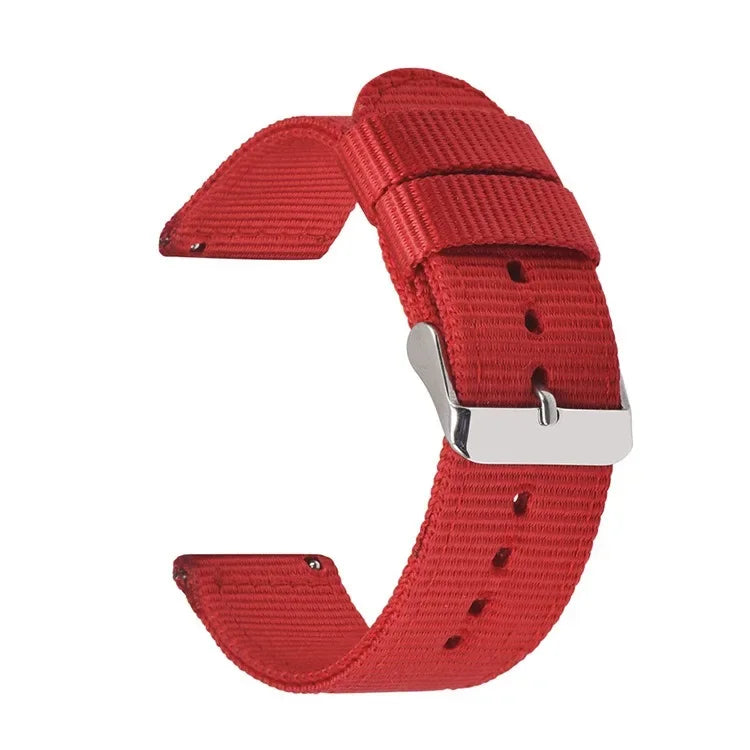 Garmin Woven Nylon Band in Red