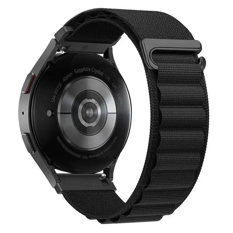 Motorola Moto Alpine-Style Nylon Loop Band — Black