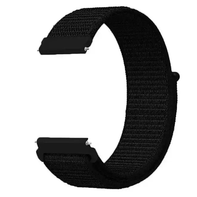 Amazfit Adjustable Nylon Sport Loop Band — Deep Black