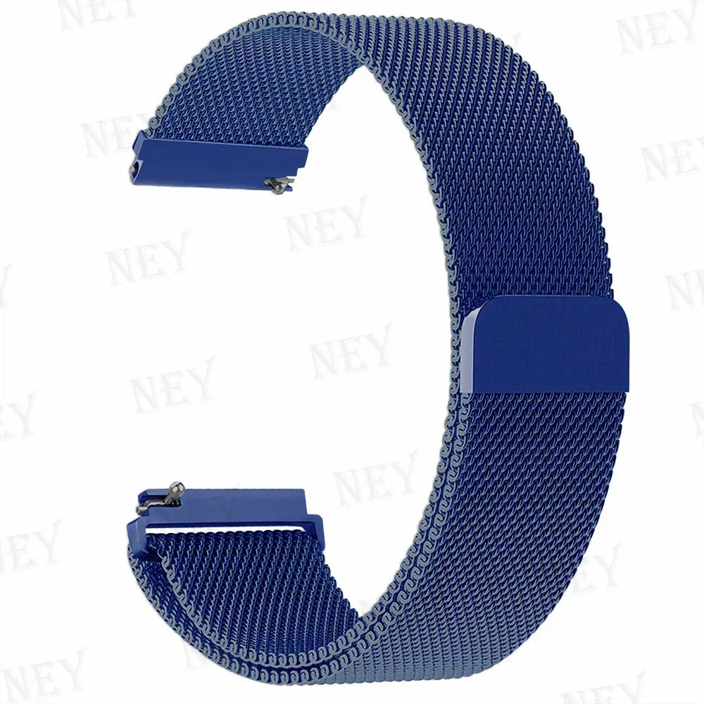 COROS Stainless Steel Milanese Mesh Watch Band - Navy Blue