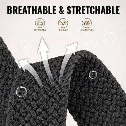 Garmin QuickFit 20/22/26mm Braided Stretch Nylon Band — material detail