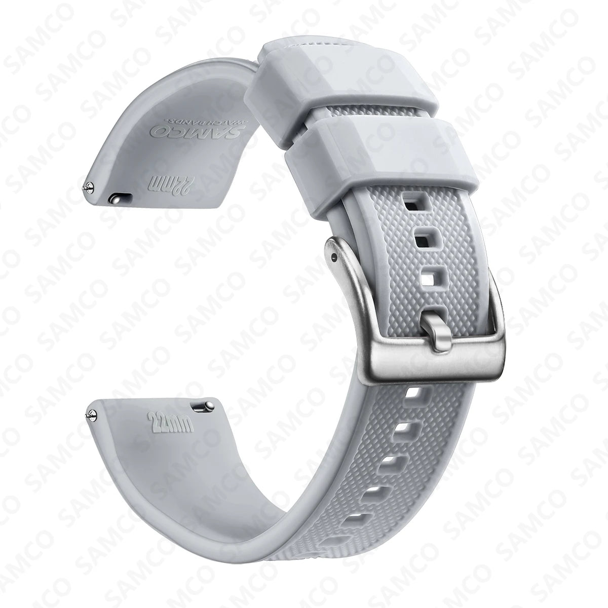 OnePlus Watch Band Quick Release Silicone Strap Sweat Resistant Black.