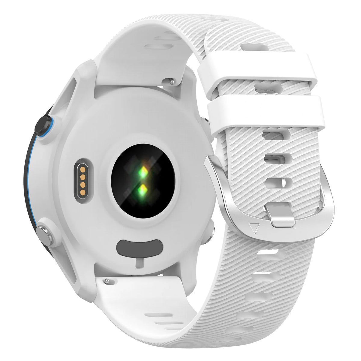 Motorola Moto Textured Silicone Buckle Band — White