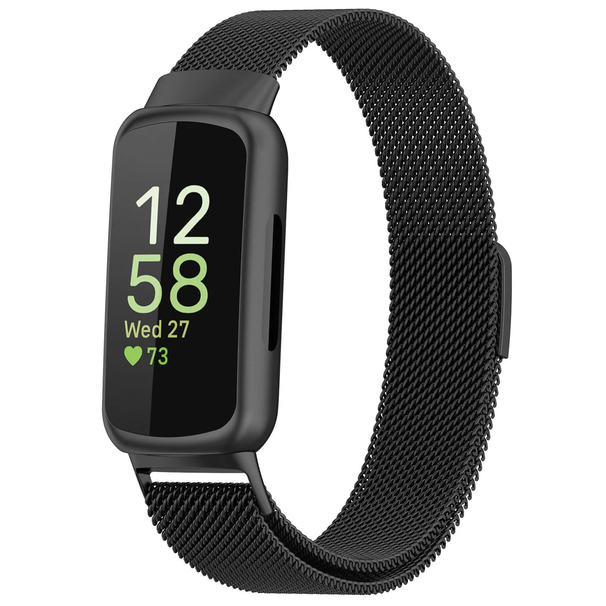 Fitbit Inspire 3 Magnetic Milanese Mesh Band — band detail