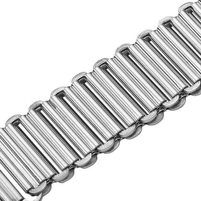 Garmin Vintage Ladder Link Steel Bracelet — links close-up