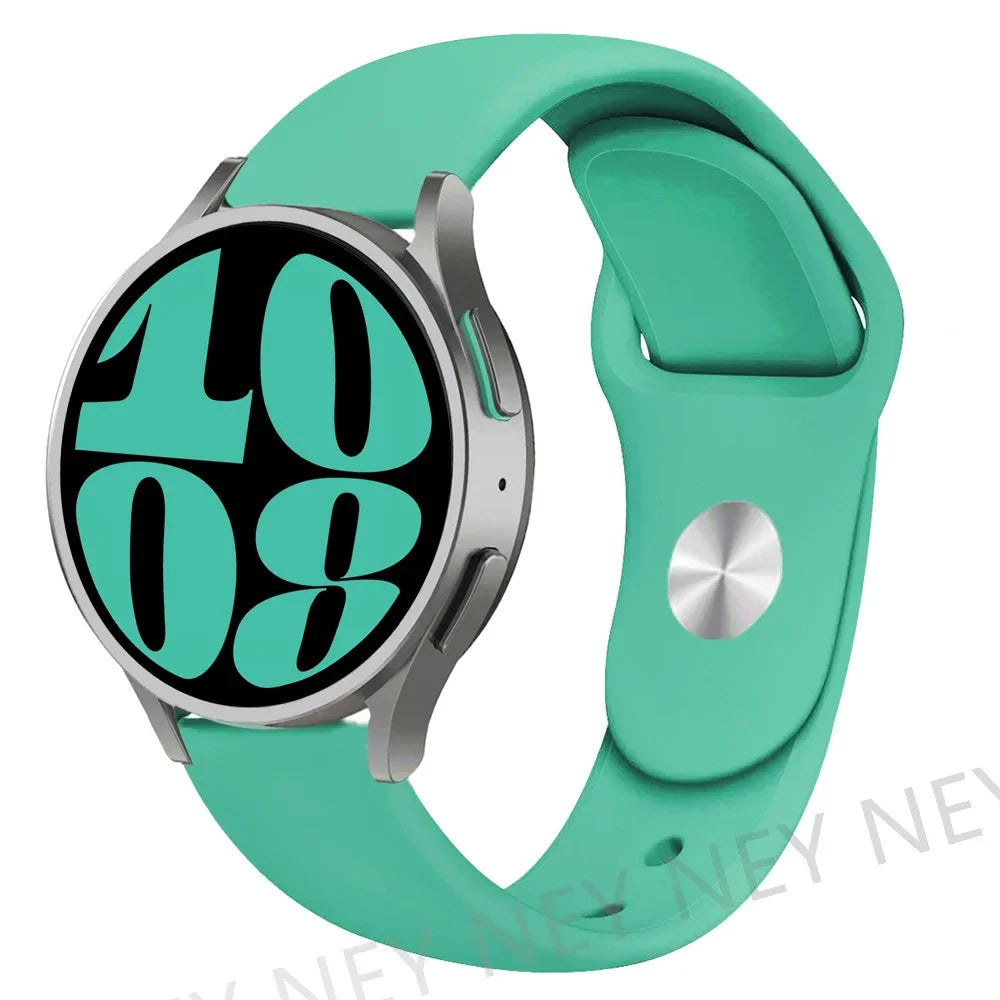 Motorola Moto Smooth Silicone Pin-and-Tuck Band — Mint Green