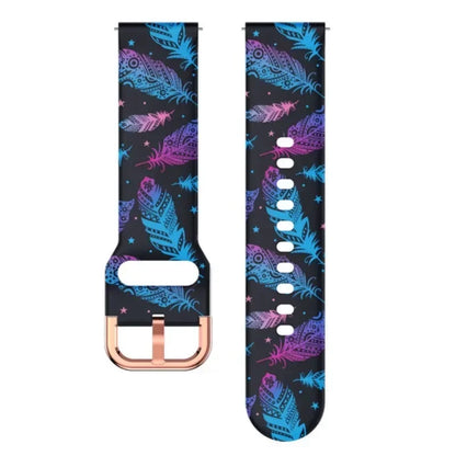 Garmin Printed Silicone Band in Feather