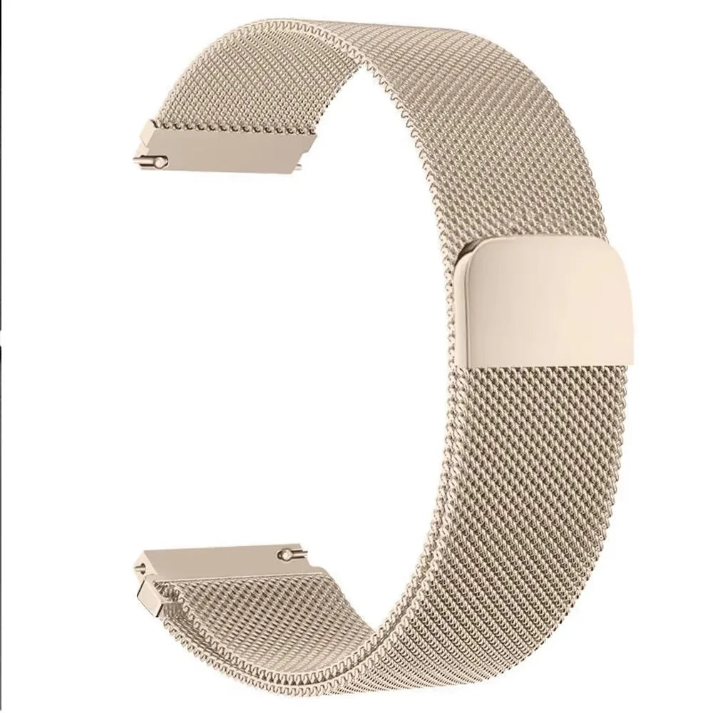 Garmin 20/22mm Quick Release Magnetic Milanese Band — design detail