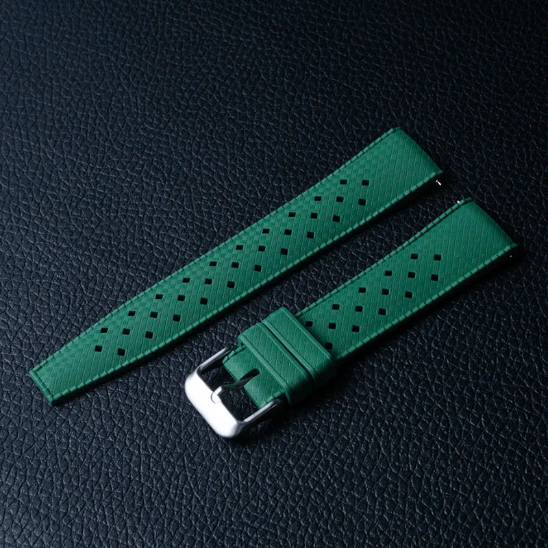 Motorola Moto Tropic-Style Perforated Rubber Band — Green