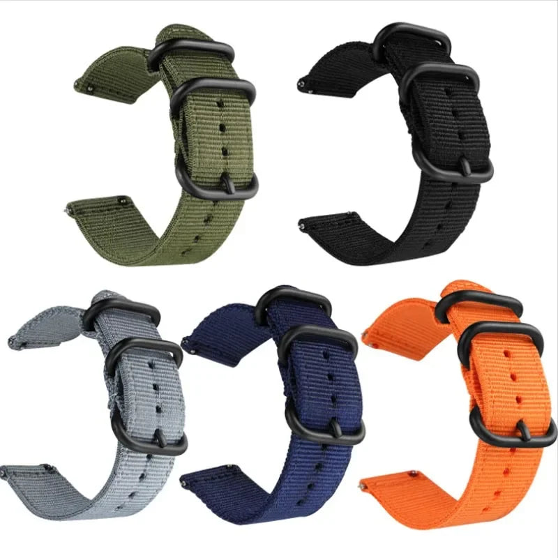 Motorola Moto Nylon Band with Metal Keepers — Solid-color strap assortment